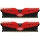 Модуль пам'яті для комп'ютера DDR4 16GB (2x8GB) 3000 MHz T-Force Dark Rog Black/Red Team (TDRRD416G3000HC16CDC01)