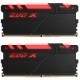 Модуль памяти для компьютера DDR4 16GB (2x8GB) 2400 MHz EVO X Black RGB LED GEIL (GEXB416GB2400C16DC)