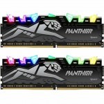 Модуль пам'яті для комп'ютера DDR4 16GB (2x8GB) 2666 MHz Panther Rage RGB Silver Apacer (EK.16GAV.GQNK2)