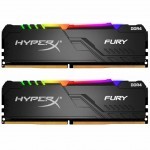Модуль пам'яті для комп'ютера DDR4 32GB (2x16GB) 3000 MHz HyperX FURY RGB Kingston Fury (ex.HyperX) (HX430C15FB3AK2/32)