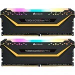 Модуль пам'яті для комп'ютера DDR4 16GB (2x8GB) 3200 MHz Vengeance RGB Pro Black Corsair (CMW16GX4M2C3200C16-TUF)