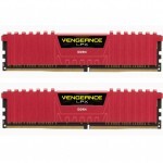 Модуль пам'яті для комп'ютера DDR4 32GB (2x16GB) 2400 MHz Vengeance LPX Red Corsair (CMK32GX4M2A2400C14R)