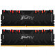 Модуль пам'яті для комп'ютера DDR4 16GB (2x8GB) 4000 MHz Renegade RGB Black Kingston Fury (ex.HyperX) (KF440C19RBAK2/16)