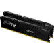 Модуль пам'яті для комп'ютера DDR5 32GB (2x16GB) 5600 MHz Beast Black Kingston Fury (ex.HyperX) (KF556C40BBK2-32)