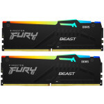 Модуль памяти для компьютера DDR5 16GB (2x8GB) 5200 MHz FURY Beast RGB Kingston Fury (ex.HyperX) (KF552C40BBAK2-16) Модуль памяти для компьютера DDR5 16GB (2x8GB) 5200 MHz FURY Beast RGB Kingston Fury (ex.HyperX) (KF552C40BBAK2-16)