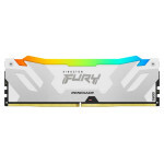 Модуль пам'яті для комп'ютера DDR5 32GB 6000 MHz Renegade RGB White Kingston Fury (ex.HyperX) (KF560C32RWA-32)