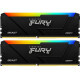 Модуль памяти для компьютера DDR4 32GB (2x16GB) 3733 MHz Beast Black RGB Kingston Fury (ex.HyperX) (KF437C19BB12AK2/32)