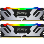 Модуль пам'яті для комп'ютера DDR5 48GB (2x24GB) 6400 MHz Renegade RGB XMP Kingston Fury (ex.HyperX) (KF564C32RSAK2-48)