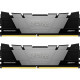Модуль пам'яті для комп'ютера DDR4 16GB (2x8GB) 4266 MHz RenegadeBlack Kingston Fury (ex.HyperX) (KF442C19RB2K2/16)