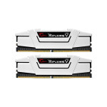Модуль пам'яті для комп'ютера DDR4 32GB (2x16G) 3600 MHz RipjawsV White G.Skill (F4-3600C18D-32GVW)