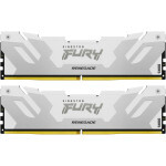 Модуль пам'яті для комп'ютера DDR5 32GB (2x16GB) 6400 MHz Renegade White XMP Kingston Fury (ex.HyperX) (KF564C32RWK2-32)