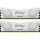 Модуль пам'яті для комп'ютера DDR5 32GB (2x16GB) 6400 MHz Renegade White XMP Kingston Fury (ex.HyperX) (KF564C32RWK2-32)