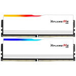 Модуль пам'яті для комп'ютера DDR5 64GB (2x32GB) 6400 MHz Ripjaws M5 RGB Matte White G.Skill (F5-6400J3239G32GX2-RM5RW)