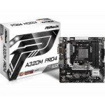 Материнська плата ASRock A320M PRO4