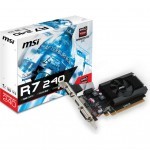 Відеокарта Radeon R7 240 1024Mb MSI (R7 240 1GD3 64b LP)