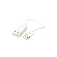 Звукова плата Dynamode USB 8(7.1) каналов 3D RTL (USB-SOUND7-WHITE)