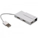 Адаптер USB2.0 to Ethernet 100Mb Viewcon (VE 450 W (White))