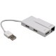 Адаптер USB2.0 to Ethernet 100Mb Viewcon (VE 450 W (White))