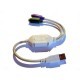 Адаптер Dynamode USB 1.1 A Male - 2*PS/2 (USB to PS/2)