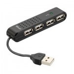 Концентратор Trust Vecco 4 Port USB 2.0 Mini Hub (14591) Концентратор Trust Vecco 4 Port USB 2.0 Mini Hub (14591)