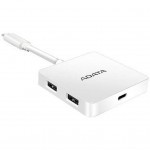 Концентратор ADATA Type-C to 2xUSB3.1/Type-C/HDMI (ACH3PL-HUB-CWH) Концентратор ADATA Type-C to 2xUSB3.1/Type-C/HDMI (ACH3PL-HUB-CWH)