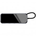Концентратор Baseus multi-functional Type-C to 4xUSB 2.0, Deep gray (CAHUB-JZ0G) Концентратор Baseus multi-functional Type-C to 4xUSB 2.0, Deep gray (CAHUB-JZ0G)