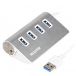 Концентратор Maxxter USB 3.0 Type-A 4 ports silver (HU3A-4P-01) Концентратор Maxxter USB 3.0 Type-A 4 ports silver (HU3A-4P-01)