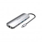 Концентратор Vention USB3.1 Type-C --> HDMI/USB 3.0x2/RJ45/USB-C/SD/TF/TRRS 3.5mm (TOMHB) Концентратор Vention USB3.1 Type-C --> HDMI/USB 3.0x2/RJ45/USB-C/SD/TF/TRRS 3.5mm (TOMHB)