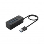 Концентратор Orico USB 3.0 4 port (W5P-U3-030-BK-BP) (CA912735) Концентратор Orico USB 3.0 4 port (W5P-U3-030-BK-BP) (CA912735)