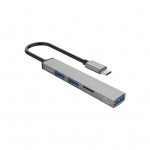 Концентратор Orico USB-A to USB3.0, 2xUSB2.0, TF (AH-A12F-GY-BP) (CA913770) Концентратор Orico USB-A to USB3.0, 2xUSB2.0, TF (AH-A12F-GY-BP) (CA913770)