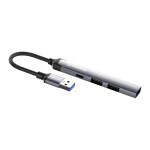 Концентратор ColorWay USB-A 4-в-1 USB2.0х3/USB3.0 (CW-HUB05) Концентратор ColorWay USB-A 4-в-1 USB2.0х3/USB3.0 (CW-HUB05)