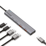 Концентратор Promate USB Hub 4 ports litehub-pro (litehub-pro) Концентратор Promate USB Hub 4 ports litehub-pro (litehub-pro)