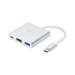 Концентратор HOCO USB-C to USB3.0+HDMI+PD HB14 Silver (6931474725790) Концентратор HOCO USB-C to USB3.0+HDMI+PD HB14 Silver (6931474725790)