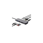 Концентратор Trust USB-C 8-in1 1xUSB-А 3.2/USB-A 2.0/2xUSB-С/HDMI/Ehernet/SD/microSD aluminium 0.15m grey (25672_TRUST) Концентратор Trust USB-C 8-in1 1xUSB-А 3.2/USB-A 2.0/2xUSB-С/HDMI/Ehernet/SD/microSD aluminium 0.15m grey (25672_TRUST)