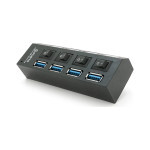 Концентратор Voltronic USB 3.0 to 4xUSB with switches (YT-3H4S/1TB) Концентратор Voltronic USB 3.0 to 4xUSB with switches (YT-3H4S/1TB)
