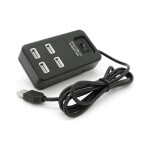 Концентратор Voltronic USB 2.0 to 4xUSB black (YT-HWS4-B) Концентратор Voltronic USB 2.0 to 4xUSB black (YT-HWS4-B)
