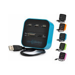 Концентратор Voltronic USB 2.0 to 3xUSB 2.0 + SD/MMC/TF/M2 blue/black (CUB3-Bl) Концентратор Voltronic USB 2.0 to 3xUSB 2.0 + SD/MMC/TF/M2 blue/black (CUB3-Bl)