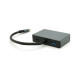 Концентратор Voltronic USB-C 4-in-1 USB 3.0 + USB-C + HDMI + VGA 0.23m silver (YT-HTC4in1)