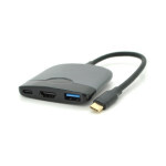 Концентратор Voltronic USB-C 3-in-1 USB 3.0 + USB-C + HDMI 0.23m black (YT-HTC3in1) Концентратор Voltronic USB-C 3-in-1 USB 3.0 + USB-C + HDMI 0.23m black (YT-HTC3in1)