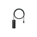 Концентратор Baseus USB-C to 4xUSB 3.0 1.0m black (WKQX030401) Концентратор Baseus USB-C to 4xUSB 3.0 1.0m black (WKQX030401)