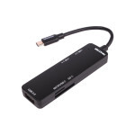 Концентратор Maxxter USB-C to 1xUSB 3.0 + 2xUSB 2.0 + SD/TF (HU3C-3PTF-01) Концентратор Maxxter USB-C to 1xUSB 3.0 + 2xUSB 2.0 + SD/TF (HU3C-3PTF-01)