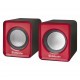 Акустична система Defender SPK 22 2х2,5W USB red (65502)