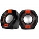 Акустична система REAL-EL S-50 black-red