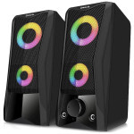 Акустична система REAL-EL S-107 USB Black (EL121100017)