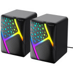 Акустическая система Havit HV-SK763 USB RGB Black (6939119046446)