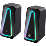 Акустическая система Havit HV-SK208 PRO USB RGB Black (6939119052256)