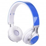 Навушники Vinga HSM040 White/Blue (HSM040WB)