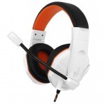 Наушники GEMIX N20 White-Black-Orange Gaming Наушники GEMIX N20 White-Black-Orange Gaming