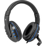 Наушники Defender Warhead G-160 Black-Blue (64118) Наушники Defender Warhead G-160 Black-Blue (64118)