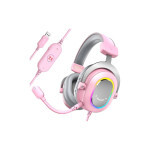 Наушники Fifine H6 RGB 7.1 Pink (H6P) Наушники Fifine H6 RGB 7.1 Pink (H6P)